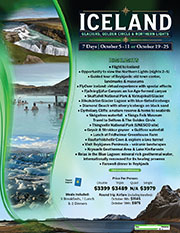 Iceland - Glaciers, Golden Circle & Northern Lights