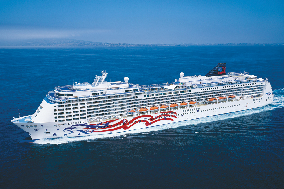 Norwegian Cruise Line’s PRIDE OF AMERICA